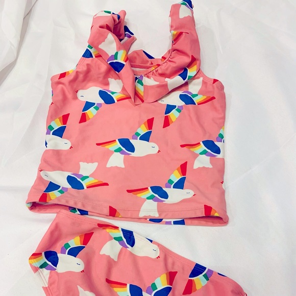 Hanna Andersson Bird Swim Suit - Picture 3 of 6